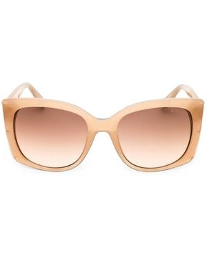 GUESS EYEWEAR Oversized Square-Frame Sunglasses - Pink