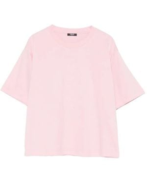 Versace Short Sleeve Medusa Motif Crewneck T-Shirt (Size 40) - Pink
