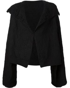 Yohji Yamamoto Oversized Wool Jacket - Black