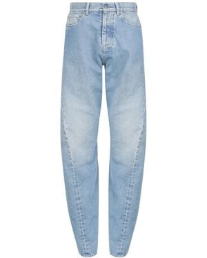 Maison Margiela シームディテール テーパードジーンズ - ブルー