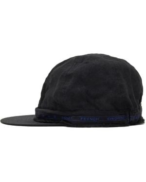 Undercover Fringed-Logo Cap - Black