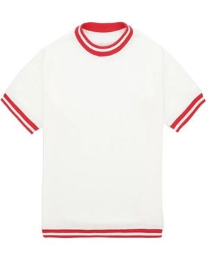 Fortela Ribbed T-Shirt - White