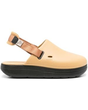 Suicoke 40Mm Cappo Slingback Mules - Natural