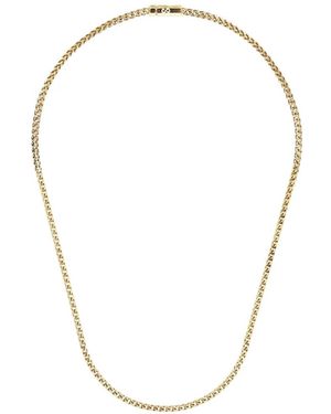 Desmo Collana A Catena Fish Bone - Metallizzato
