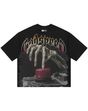 Godspeed Code Graphic-Print T-Shirt - Black