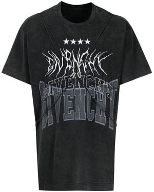 Givenchy T-Shirt Mit Harness-Detail - Schwarz