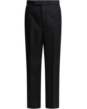 Thom Browne Pantalon De Costume À Plis - Noir