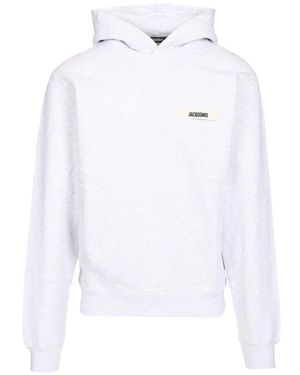 Jacquemus Gros Grain Hoodie - White