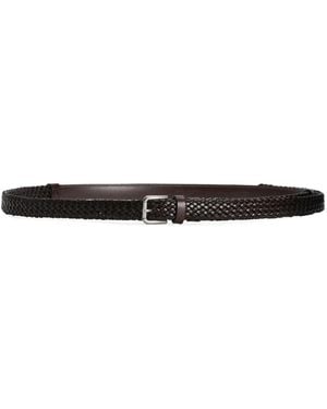 Moncler Interwoven Belt - White