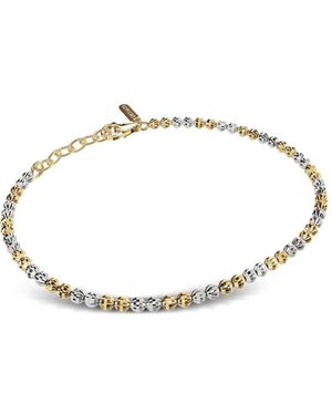 Desmo Crystal 3 Faceted-Bead Bracelet - Natural