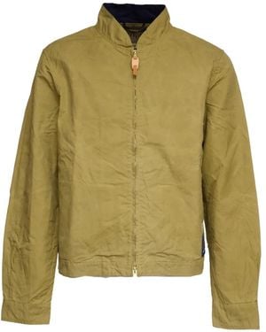 Ceccarelli Zip Cotton Bomber - Green