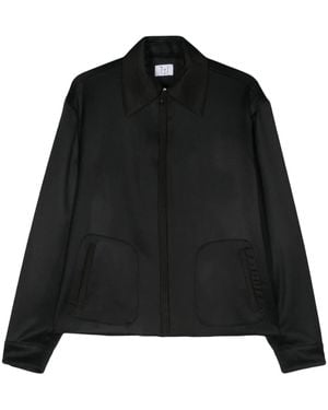 Winnie NY Straight-Hem Wool Jacket - Black