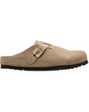 Scholl Grace Mules Mit Schnallenriemen - Weiß