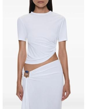 Christopher Esber Bezel Quartz T-Shirt - White