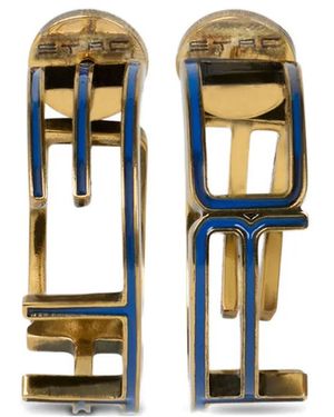 Etro Small Hoop Earrings - Metallic