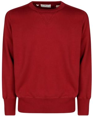 Levi's Crew-Neck Cotton Sweater - Red