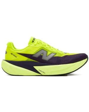 New Balance Fuelcell Rebel V5 Logo Trainers - Green