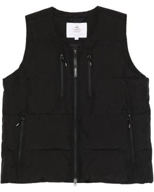 Pyrenex Zip-Up Sleeveless Gilet - Black