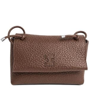 Iacucci Bolso Shopper Granulado - Marrón