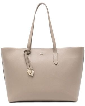 Aspinal of London East West Tote Bag - Natural
