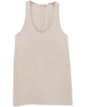 Carven Top Con Cuello Redondo - Neutro