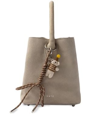 Date Keyring Shoulder Bag - Natural