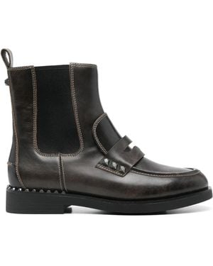 Ash Wings Studs Boots - Black