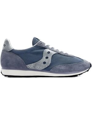 Saucony Gripper Panelled Trainers - Blue