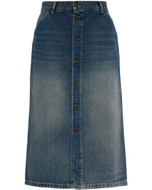 Carhartt Marvin Midi Skirt - Blue
