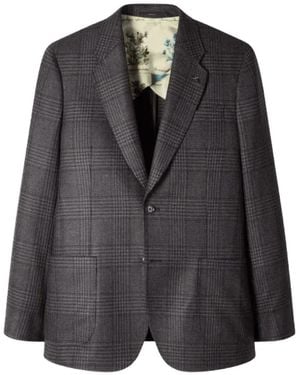 Paul Smith X Loro Piana And 'Dream Tweed' Wool-Silk Blazer - Black