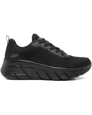 Skechers Ribbed Sneakers - Black