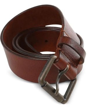 Uma Wang Leather Belt - Brown