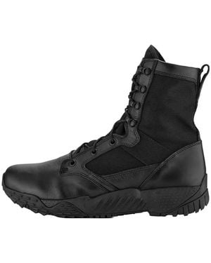 Under Armour Lace-Up Hi-Top Trainers - Black