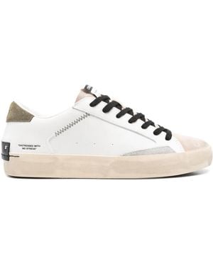 Crime London Distressed Sneakers - White