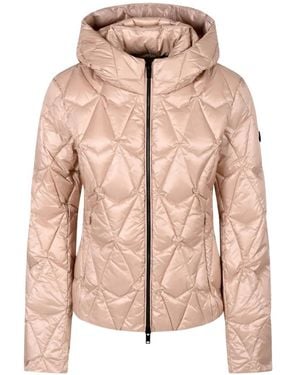 Moose Knuckles Quilted Hooded Jacket - Pink