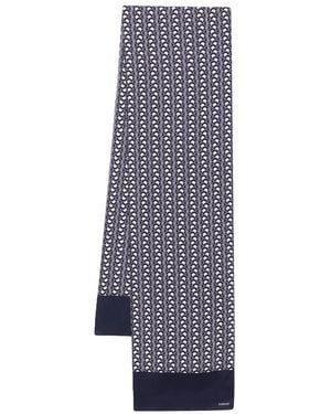 Fursac Pañuelo con estampado geométrico - Morado