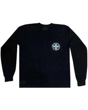 Chrome Hearts Camiseta Con Logo Estampado - Azul