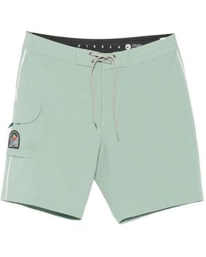 Vissla Short De Bain Solid Sets À Détail De Patch - Vert