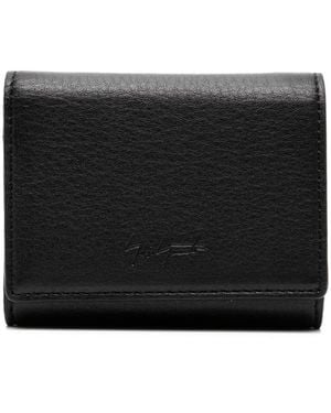 Yohji Yamamoto Compact Wallet - Black