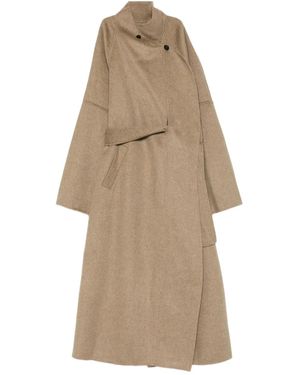 Viktoria Chan Juliet Button Coat - Natural
