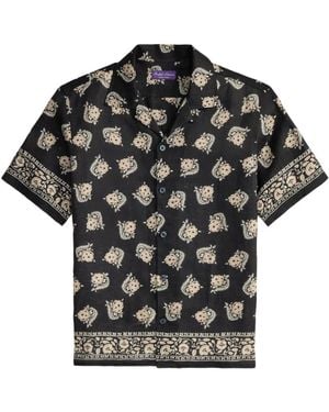 Ralph Lauren Print-Detail Shirt - Black