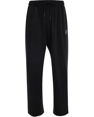 Gaelle Drawstring-Fastening Track Pants - Black
