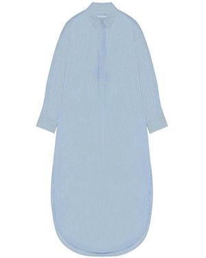 ARMARIUM Striped Shirt Dress - Blue