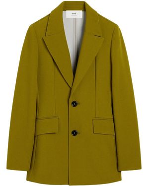 Ami Paris Blazer Pesante - Verde