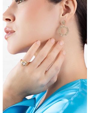 Suzanne Kalan Diamond Drop Earrings - Blue