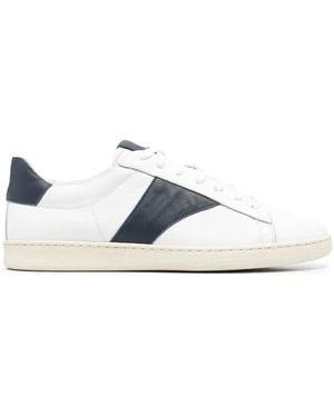 Rhude Leather Low-Top Trainers - White