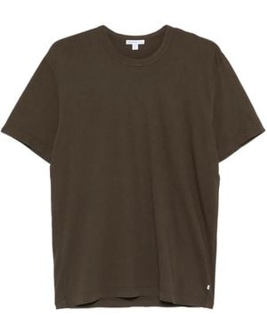 James Perse Crew-Neck T-Shirt - Brown