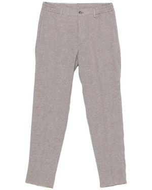 Tagliatore Elasticated-Waistband Trousers - Grey