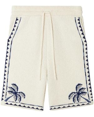 Alanui Foulard Bermuda Shorts - Natural