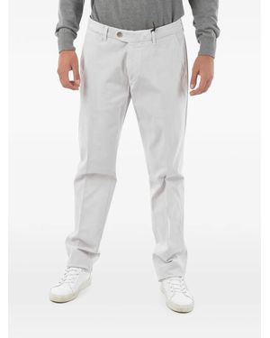 Corneliani Stretch-Cotton Chino Trousers - Grey